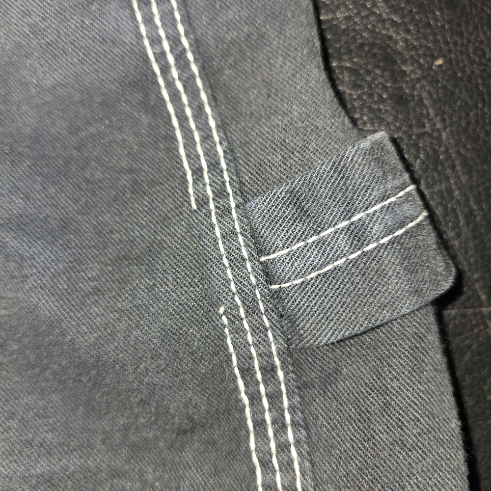 ACE brand black&white painter shorts sz29 - Picture 7 of 8
